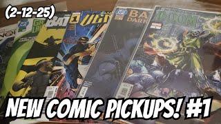 New Comic Book HAUL! (Comic Pickups #1 - 2/12/25)