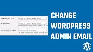 Change WordPress admin email without confirmation using phpMyAdmin - database