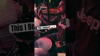 This I Believe! (The Creed) @hillsongworship  #drumcover #easter #worshipdrummer #drummer #drums