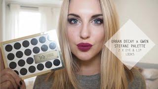 Urban Decay x Gwen Stefani Palette Quick Tutorial: Day to Night Eye & Lip Looks || Style Lobster