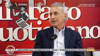 Cecilia Sala, Donald Trump, Elon Musk: intervista a Marco Travaglio