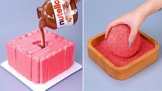 Amazing Colorful Cake Decorating For Holiday Almost PINK Chocolate Cake Decorating Tutorials