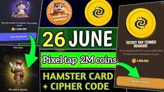 Hamster Kombat Daily Cipher Today 1M Coins 25 June 2024
