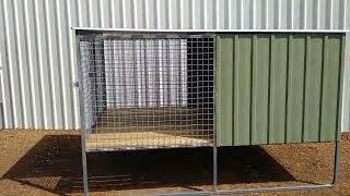 Raised Dog Kennel Video Walk-through | Top Dog Kennels