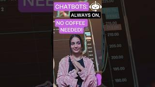 Chatbots: Always On No Coffee Needed | #9yardstechnology #dataanalytics #ai #youtubeshorts