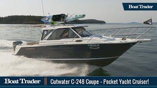 Cutwater C-248 Coupe: Pocket Yacht Cruiser!