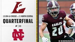 #4 UW-La Crosse vs. #1 North Central Highlights | D3 Football Quarterfinals 2023