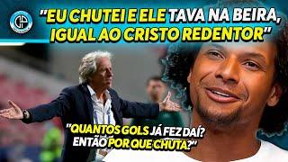 TENTE NÃO RIR COM ESSA RESENHA HISTÓRICA DO JORGE JESUS COM ARÃO 