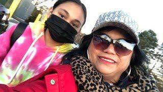 Christmas Shopping with my kids at Wrentham  Mall Outlet Part 1