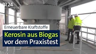 Grünes Kerosin aus Biogas: Bayerische Firma entwickelt Technologie | Abendschau | BR24