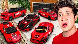 ROBANDO COCHES de DEADPOOL en GTA 5!  (Mods)