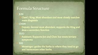 Herbal Formulas: General Structure in Chinese Medicine