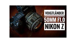 Voigtländer 50mm f1 Nokton für Nikon Z - Lichtriese mit ordentlich Potential