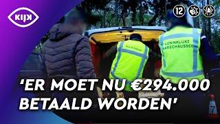 Betrapt op FIKSE BETALINGSACHTERSTAND bij de Belastingdienst | De Wereld van de Marechaussee | KIJK