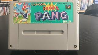 Super Pang gameplay and review Super Famicom