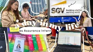 A Day in my Life as an Assurance Intern at SGV & Co.!! (College Vlog)‍ | DENAYS ANN