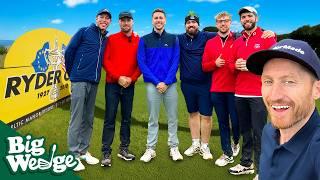 Big Wedge Golf Ryder Cup (UNSEEN FOOTAGE BTS)