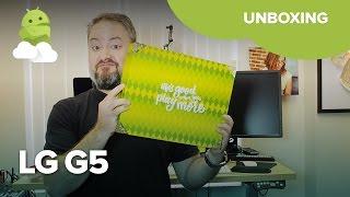 LG G5 — the MOTHER OF ALL UNBOXINGS