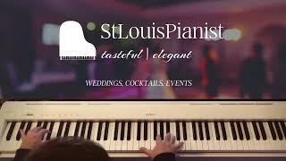 St. Louis Pianist Dave Becherer Performs "Put Your Records On" - cocktail solo piano