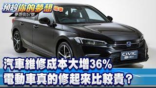 汽車維修成本大增36% 電動車真的修起來比較貴？《@57DreamSt  預約你的夢想 精華篇》20230808 李冠儀 羅焜平 鍾維軒 邢雨龍 林浩昇