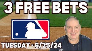 Tuesday 3 MLB Betting Picks & Predictions - 6/25/24 l Picks & Parlays l #mlbpredictions