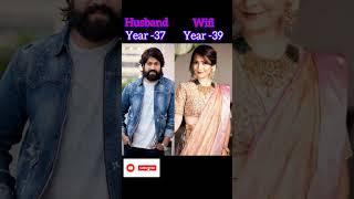 #south Indian actors wife age #alluarjun #vijay#suriya #yash #dhanush #wifi #viralvideo #viral