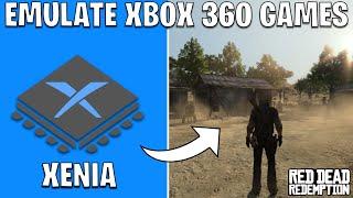 How To Emulate Xbox 360 On Pc | Xenia Xbox360 Emulator For PC Setup Guide 2024