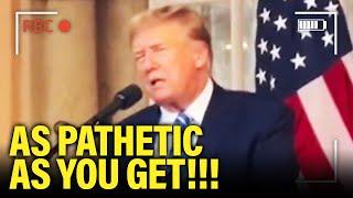 Trump MELTDOWN AT MAR-A-LAGO Last Night CAUGHT ON TAPE