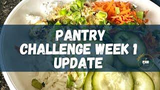 Pantry Challenge 2024 - Week 1 Update - A Wrench in the Plans - #threeriverschallenge