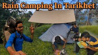 बारिश ने सब धो डाला | Rain Camping Gone Wrong | #rain #camping #mansoon