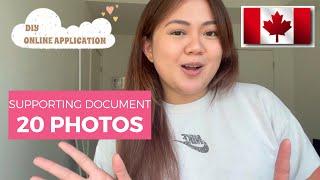 20 Photos for Supporting document using Word | Spousal Sponsorship | Online Application | DIY 2022