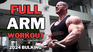 Krizo's ARM Workout for HUGE BICEPS & TRICEPS!