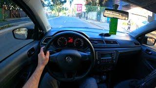 Volkswagen Gol (1.6) 2021 / POV Test drive 4K (No narration)