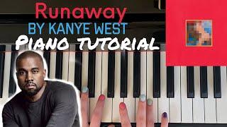 Runaway by Kanye West - Easy Piano Tutorial (Westworld Version)