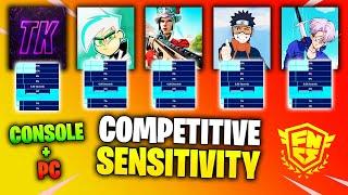 Best Controller Sensitivity For Competitive Fortnite PC + Console