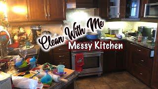 Cleaning My Very Messy Kitchen