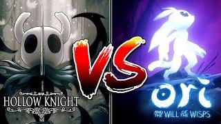 Hollow Knight Vs Ori and the Will of the Wisps - Battle of the Metroidvanias (Original)