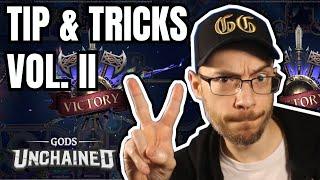 MORE Tips & Tricks to Get Better at Gods Unchained FAST!