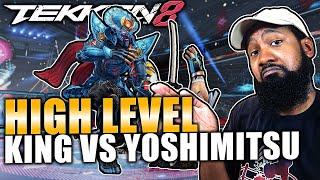 HIGH LEVEL King vs Yoshimitsu Set! Lil Majin vs Jermanji!