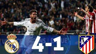 Real Madrid vs Atletico Madrid (4-1) 2014 UCL Final