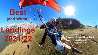 Best (and worst) of Landings 2021/22 || Skyman CrossCountry 2