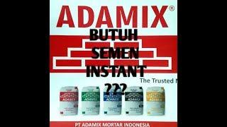 mortar semen adamix - kontruksi - proyek - building - material