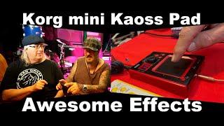 Korg Mini Kaoss Pad worlds best effects in your pocket!