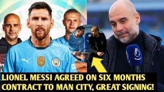 Lionel Messi Agrees to Six-Month Contract with Man City: A Historic Signing!