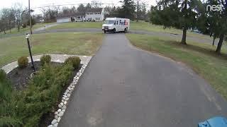 FedEx Driver Runs Over Our Mailbox