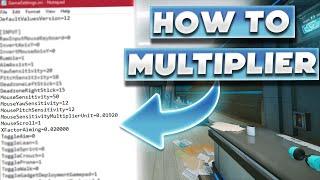 How To Change The Multiplier Sensitivity - Rainbow Six Siege