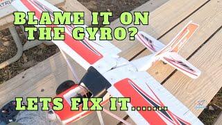 Crashed due to a gyro and pilot error - Lets repair it.