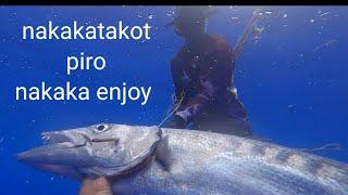 first time maka huli ng ganito kalaki na barracuda sa payaw thanks God sa biyaya 