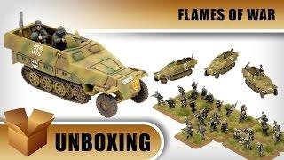 Unboxing: Flames Of War Panzergrenadier Platoon