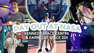 Day 7  | WALT DISNEY WORLD | Day at Kennedy Space Center & Space 220 for Dinner